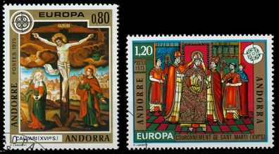 Andorra (FRANZ. POST) 1975 Nr 264-265 gestempelt X0451AA