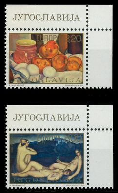 Jugoslawien 1975 Nr 1598I-1599I postfrisch ECKE-ORE X0452D2