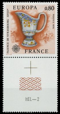 Frankreich 1976 Nr 1961 LFu postfrisch SENKR PAAR X04553A
