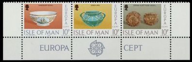 ISLE OF MAN 1976 Nr 86 + 87 85 postfrisch 3ER STR X04B012