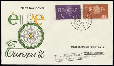 IRLAND Nr 146-147 BRIEF FDC X04B036