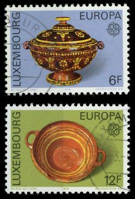 Luxemburg 1976 Nr 928-929 gestempelt X04B06E