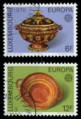 Luxemburg 1976 Nr 928-929 gestempelt X04B07A
