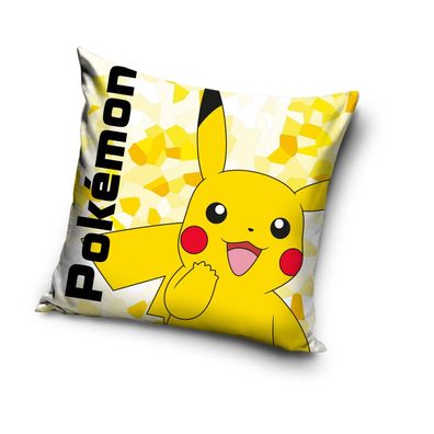 Pok&eacute; on Kissenbezug Maße ca. 40 x 40 cm