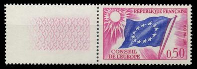 Frankreich Dienstmarken Europarat Nr LF + 9 postfrisch X05B302