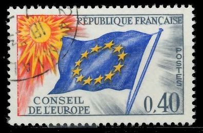 Frankreich Dienstmarken Europarat Nr 13 gestempelt X05B3AA