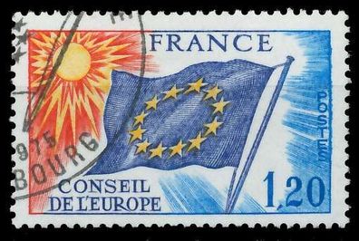 Frankreich Dienstmarken Europarat Nr 18 gestempelt X05B442