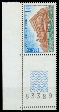 Frankreich Dienstmarken Europarat Nr 21 Bzn postfrisch X05B4DA