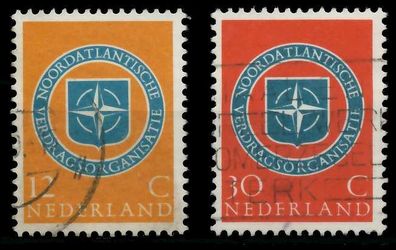 Niederlande 1959 Nr 728-729 gestempelt X05FBE6