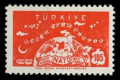 TÜRKEI 1959 Nr 1621 postfrisch X05FBF2