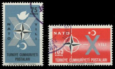 TÜRKEI 1962 Nr 1830-1831 gestempelt X063C4E