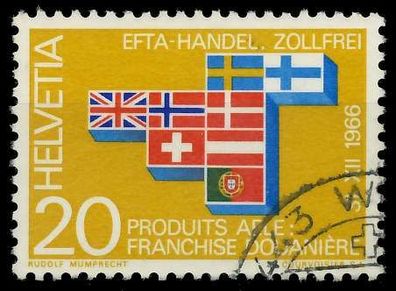 Schweiz 1967 Nr 852 gestempelt X0643A2