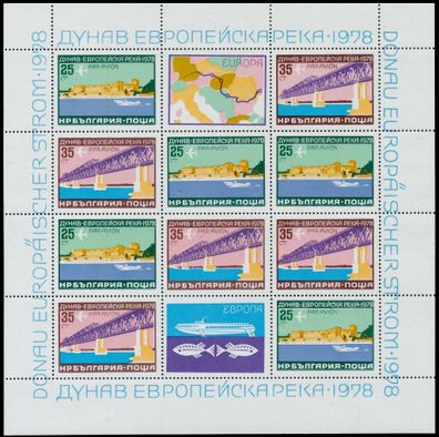 Bulgarien Nr 2652-2653 postfrisch Kleinbg SAEFDF6