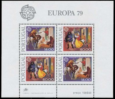 Portugal Block 27 postfrisch X0717DE