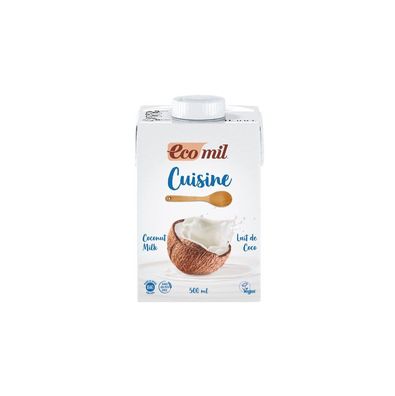 3x EcoMil Ecomil Kokos-Cuisine Kulinarische Zubereitung auf der Basis von Kokosmi
