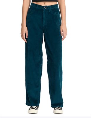 VOLCOM Women Hose Weellow Ii Cord emerald green - Größe: 31