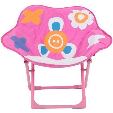 Camping klappstuhl Campingstuhl Blume 48 cm rosa PATIO