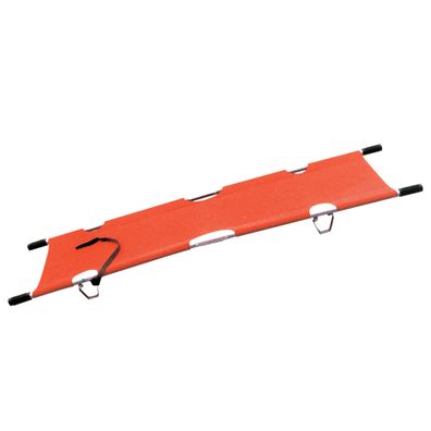 Gima Krankentrage faltbar 4-teilig 221x53x16 cm Aluminium orange