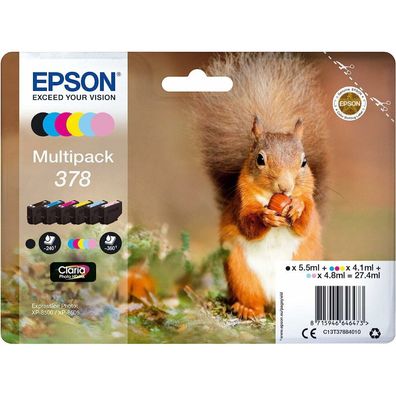 Epson Epson Ink 378 Multipack (C13T37884010)