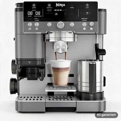 Ninja Luxe Café Premier 3-in-1 Kaffeemaschine für Espresso, Cold Brew und Filter