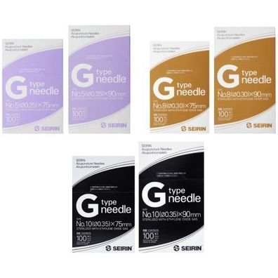 SEIRIN® Akupunkturnadeln G-Type