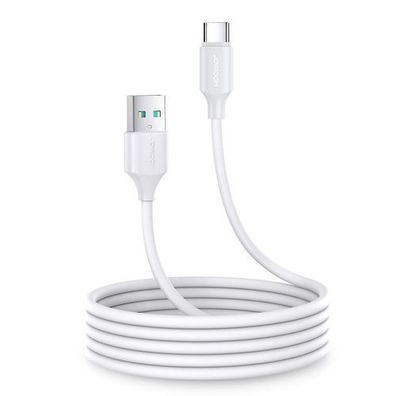 Joyroom Hochleistungs USB-A/USB-C Kabel, 3A, 2m, Weiß, Langlebige Serie A9