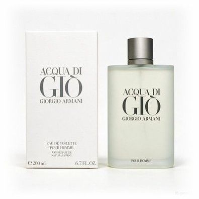 ARMANI - ACQUA DI GIO HOMME eau de toilette mit Zerstäuber 200 ml - Herren