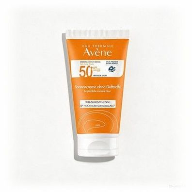 AVÈNE Sonnenpflege - Duftfreies Fluid LSF 50+ - Sehr hoher UVB-, UVA- und HEV Bl