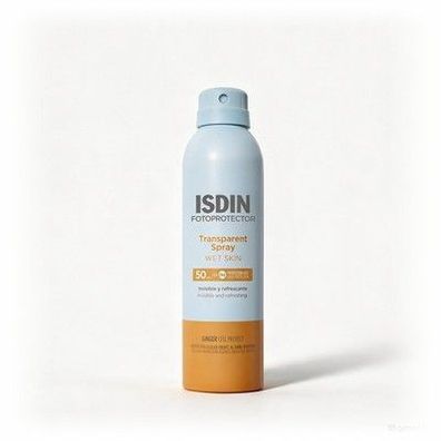 Fotoprotección Isdin DE Fotoprotector Wet Skin Transparent Spray LSF 50 (250ml)