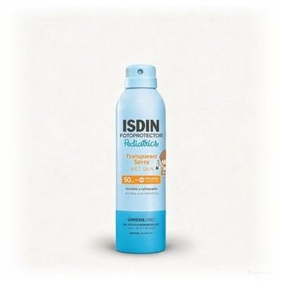 ISDIN Pediatrics Wet Skin Transparent Spray LSF50 (250ml) | Wasserfest und Wet S