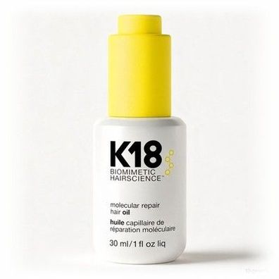K18 Molecular Repair Hair Oil, Leichtes Haaröl für gesünderes, kräftigeres Haar,