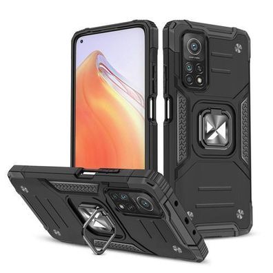 Wozinsky Ring Armor Hybrid-Schutzhülle mit Magnethalter für Mi Poco M4 Pro 5G