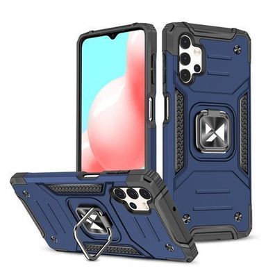 Wozinsky Ring Armor Hybrid Schutzetui mit Magnetischer Halterung für Samsung Gal