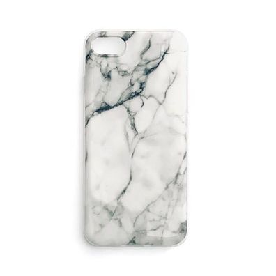 Wozinsky Marble Schutzhülle Gel Marmor-Design für Samsung Galaxy A03s, Weiß
