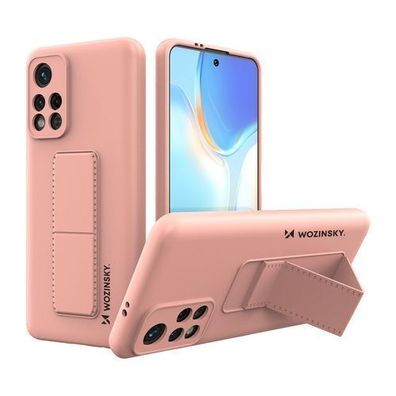 Wozinsky Ständerhülle Silikonhülle mit Standfunktion für Xiaomi Poco M4 Pro 5G i
