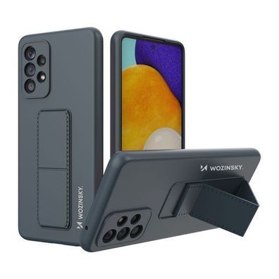 Wozinsky Silikon-Schutzhülle mit Aufstellfunktion für Samsung Galaxy A73 - Marin