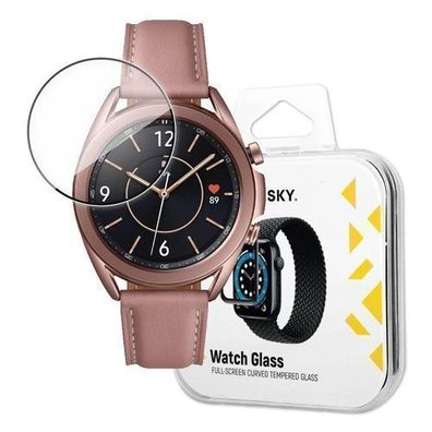Wozinsky Hybridglas Displayschutz für Samsung Galaxy Watch 3, 41 mm, schwarz