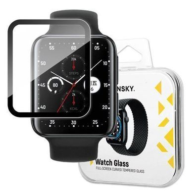 Wozinsky Hybrid-Glas Schutz für Oppo Watch 2 (46mm) - Schwarz
