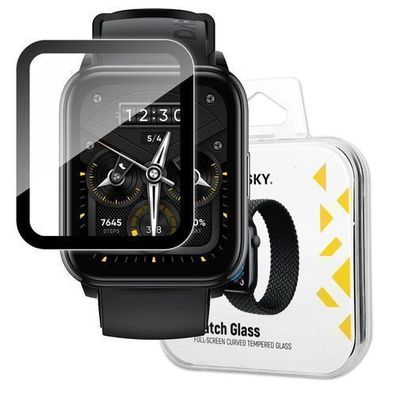 Wozinsky Hybrid Schutzglas für Realme Watch 2 Pro - Schwarz