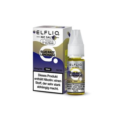 ELFLIQ Blue Razz Lemonade Nikotinsalz Liquid 10 ml