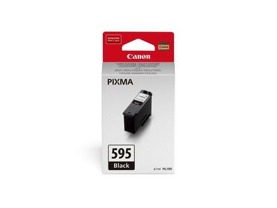 Canon PG-595 Originaltintenpatrone Schwarz (7171C001) / 6,7 ml / 180 Seiten