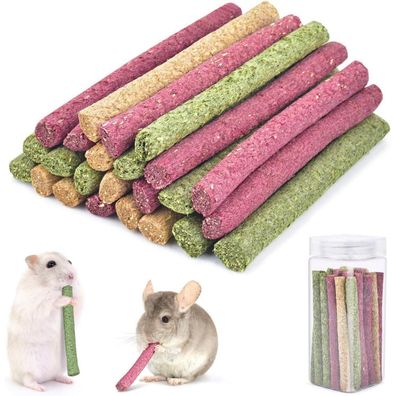 Timothy Heu Sticks 25Stück für Hamster Kaninchen Meerschweinchen Chinchilla