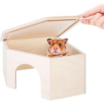 Niteangel Birkenkammer Haustierversteck Hamster Mäuse Rennmäuse Waldhaus