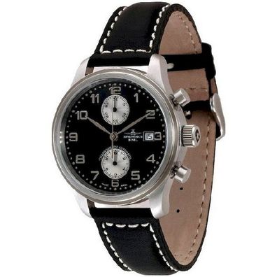 Zeno-Watch - Armbanduhr - Herren - NC Retro Chrono Bicompax - 9557BVD-d1