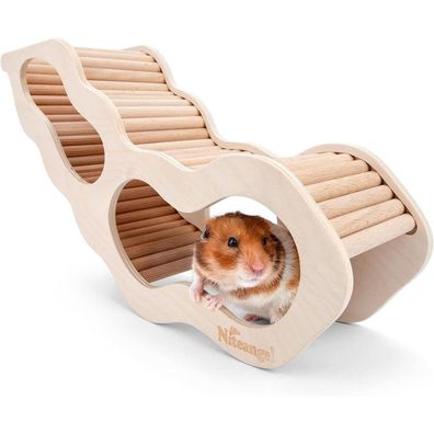 Niteangel Hamsterhaus Kletterleiter Rennmäuse Haustiere Hamsterhütte
