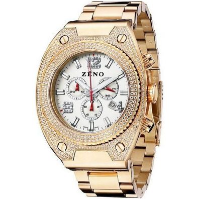 Zeno-Watch - Armbanduhr - Herren - Chrono - Bling 1 Chrono - 91026-5030Q-Pgr-s2M