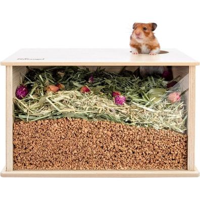 Niteangel Hamster Grabbox für syrische Zwerghamster Mäuse Lemminge Degus