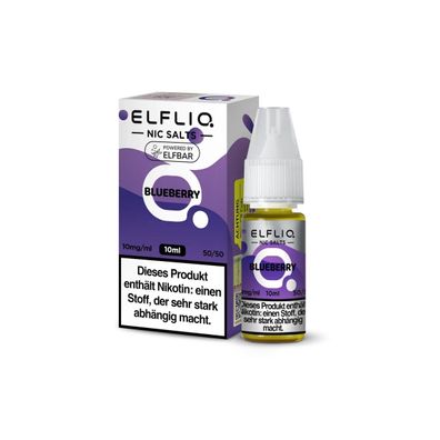ELFLIQ Blueberry Nikotinsalz Liquid 10 ml