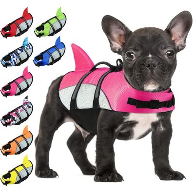 Hundeschwimmweste Rettungsweste PinkN M 48-58cm Brustumfang