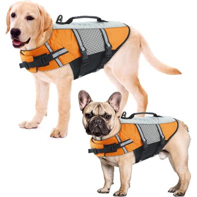 Hund Rettungsweste Badeanzug Reflektierenden Streifen Schwimmweste